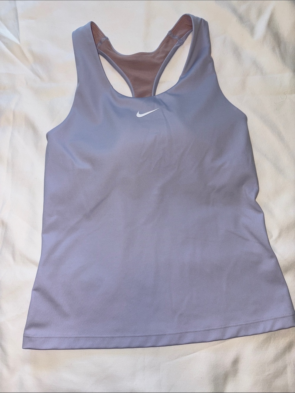 Nike Lavender Racerback Dri-FIT Tank Top